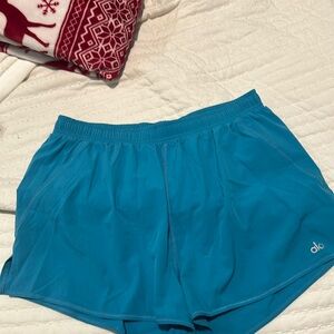 Alo baby blue shorts